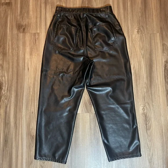 Curve Love Abercrombie Leather Pants - Picture 3 of 4